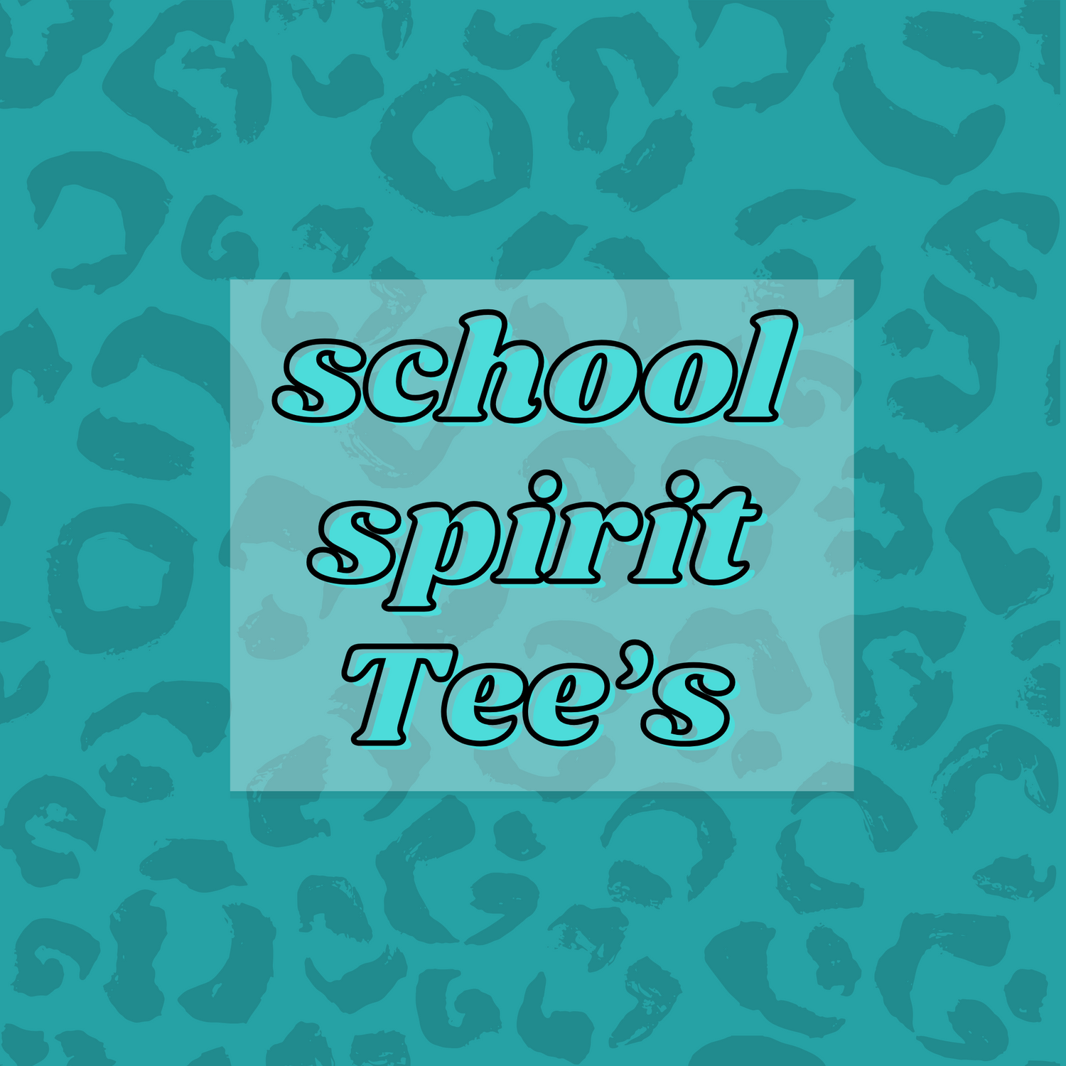 School Spirit Tee's