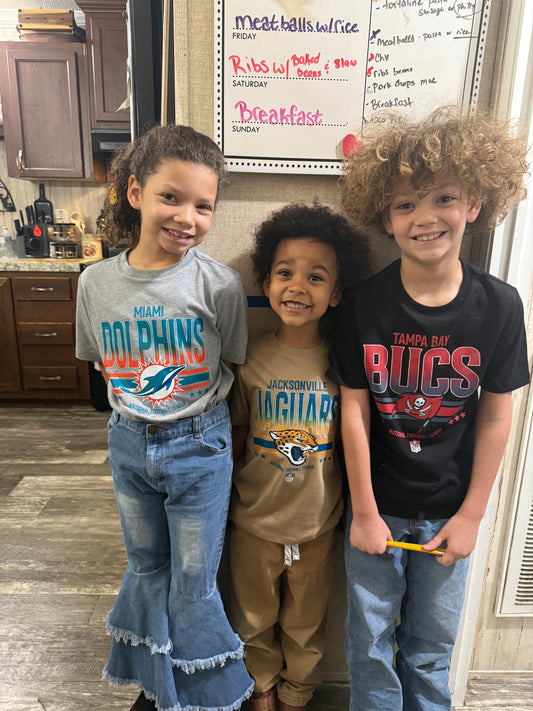 Pro football tee -Kids
