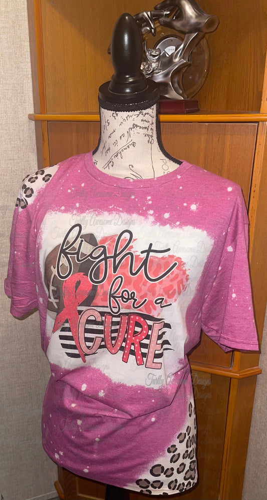 Fight for a cure football Tee