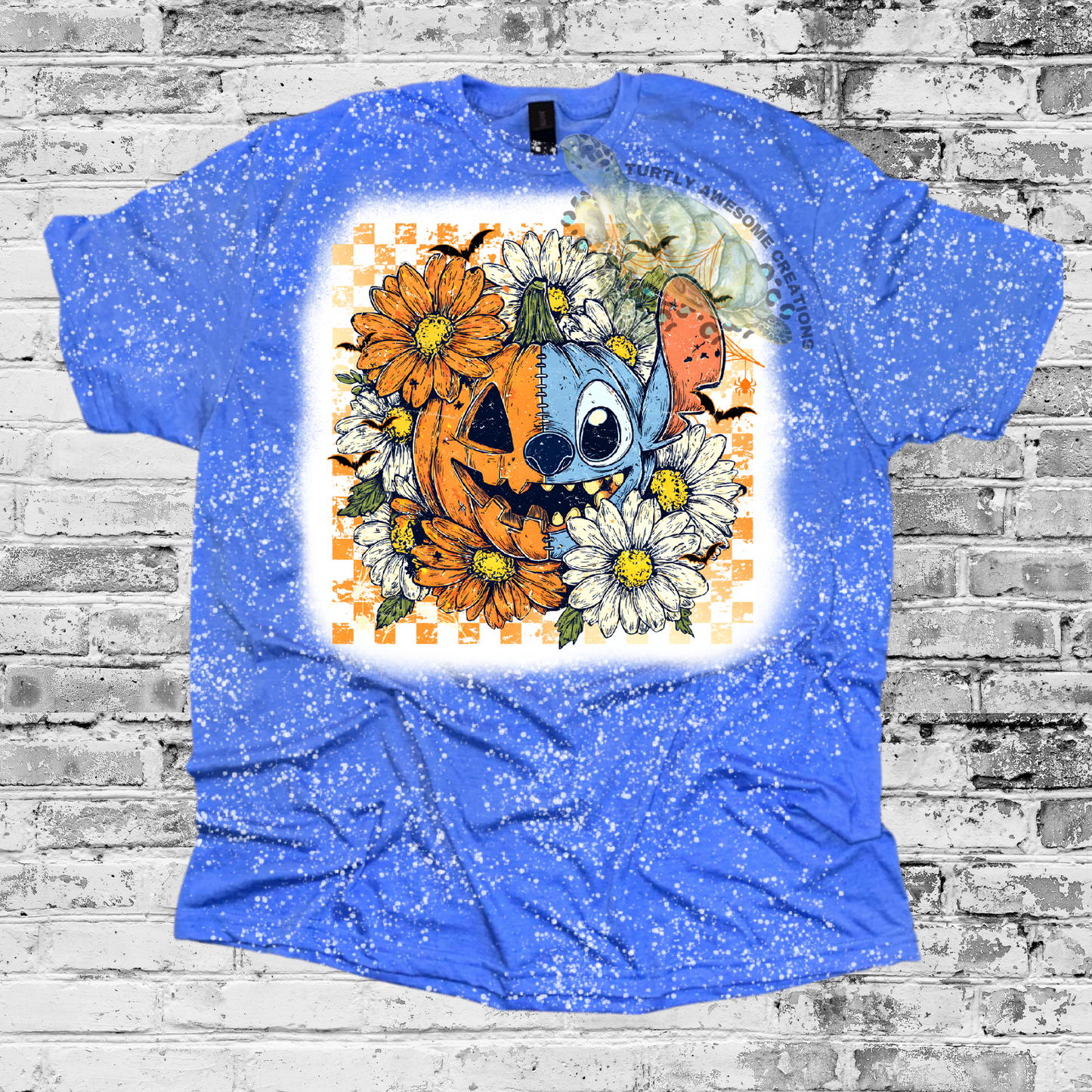 Pumpkin stitch tee