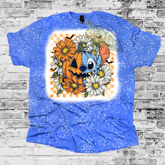 Pumpkin stitch tee